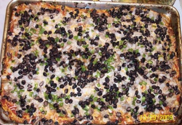 Chicken Santa Fe Pizza. Photo by internetnut