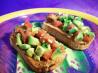 Simple Tomato & Avocado Crostini. Recipe by Melanie B.