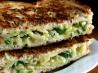 Cheesy Chive and Onion Toasties/Jaffles