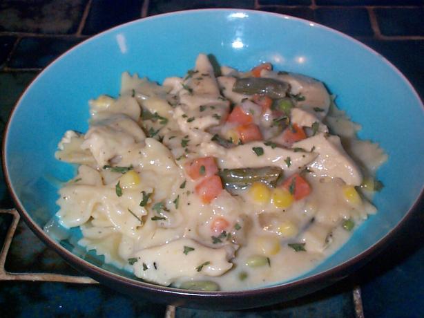 Creamy Skillet Chicken and Noodles. Photo by breezermom