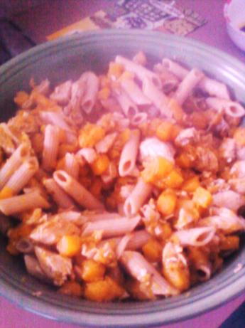 Butternut Squash and Chicken Pasta. Photo by Irishgal523