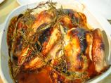 Chicken Legs With Honey and Rosemary