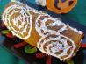 Pumpkin Cake Roll With Cream Cheese Filling