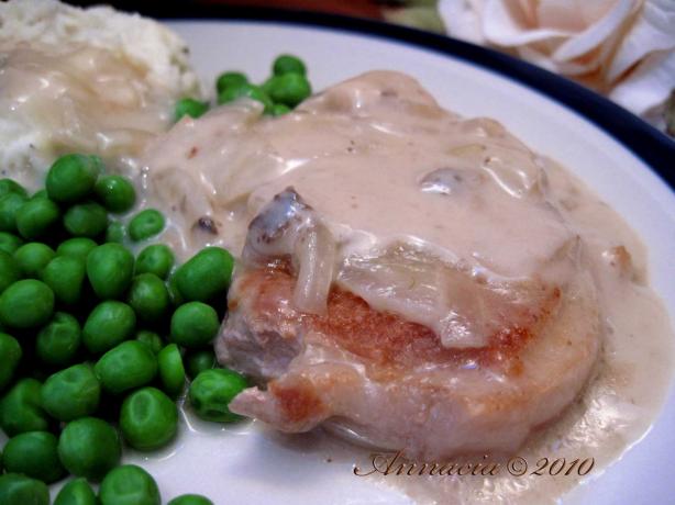 Sour Cream Pork Chops. Photo by Annacia