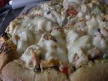 Chicken Pesto Pizza. Photo by Rollin in the Dough!