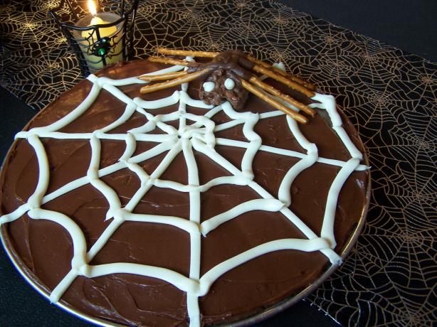 Spider Web Brownie. Photo by Rita~