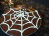Spider Web Brownie. Recipe by Rita~
