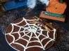 Spider Web Brownie