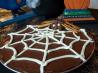 Spider Web Brownie