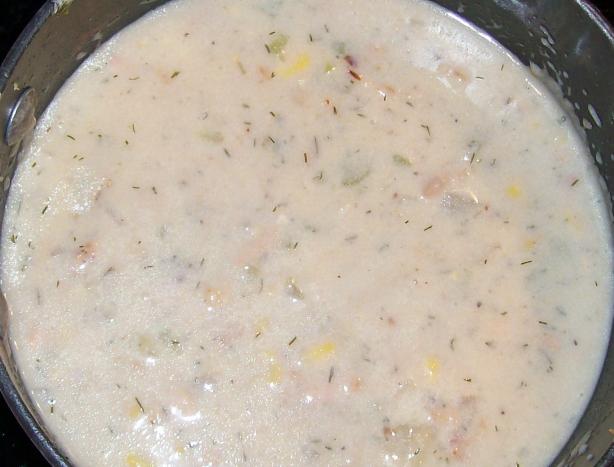 Salmon Chowder. Photo by Chef #350910