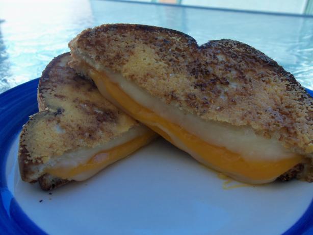 Parmesan-Crusted Grilled Cheese Sandwich. Photo by AZPARZYCH