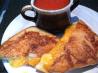 Parmesan-Crusted Grilled Cheese Sandwich