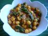 Just Right Spinach & Chickpea Curry (Vegan) - Chole Palak