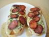Mushroom and Chorizo on Toasted Sourdough. Recipe by Tisme