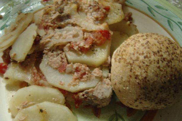 Romanian Mousaka. Photo by Linda's Busy Kitchen