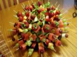 Showy but Simple Fruit Kabobs - Perfect for a Party