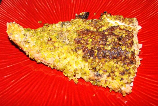 Pistachio Crusted Salmon. Photo by Boomette