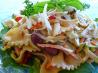 Warm Pasta Provencale With Spinach, Goat Cheese and Herbs