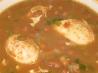 Sopa De Frijoles Con Huevos (Bean and Egg Soup). Recipe by Chef Sarita in Austin Texas