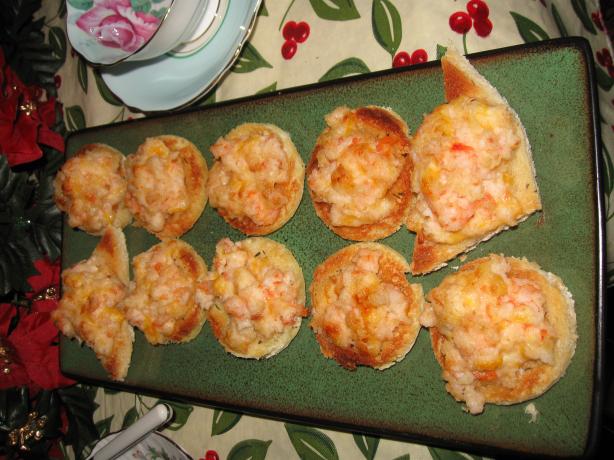 Angie's Shrimp Canapes. Photo by SweetSabrina