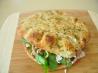 Naan Chicken Sandwich. Recipe by Debbwl