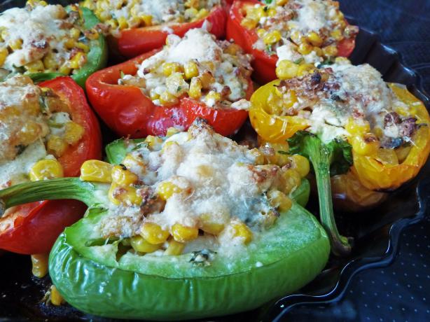 Poblanos Stuffed With Corn and Cheese. Photo by awalde