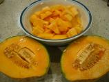 Milky Cantaloupe Melon Salad