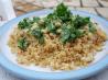 Baked Couscous With Tomato and Pesto