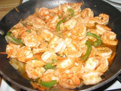 Shrimp With Veggies. Photo by Chef #1439428