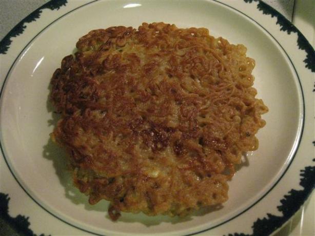 Ramen Egg Foo Young. Photo by truckerboo