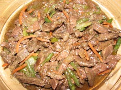 Beef With Veggies. Photo by Chef #1439428