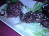 Korean Beef  Bulgogi in Lettuce Wraps