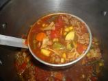 Zesty Italian Hamburger Helper Soup. Photo by Domestic Goddess