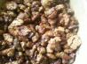 Spicy Cocoa Glazed Pecans. Recipe by Sydney Mike