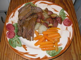 Lulu's French Dip Roast (crock pot recipe)