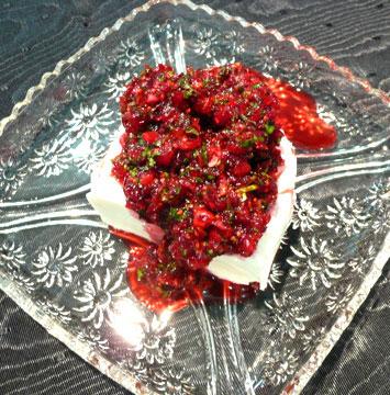 Val's Cranberry Salsa. Photo by Mikekey
