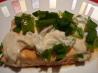 Baked Salmon (with Lime, Jalapeno Chive and Sour Cream Sauce). Recipe by Tonkcats