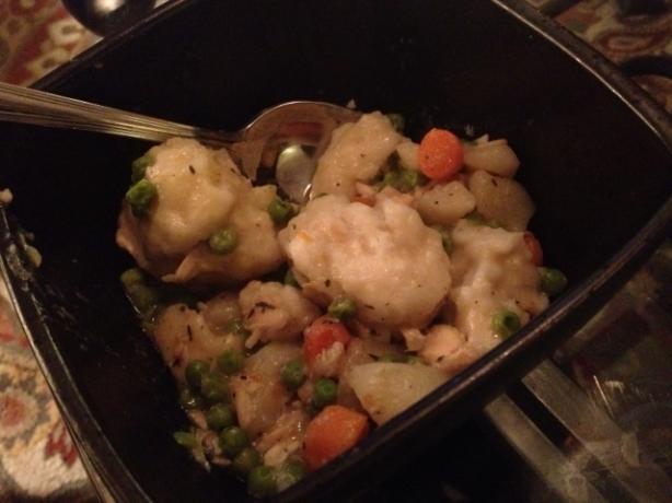 Crock Pot Chicken and Dumplings. Photo by vaelmore