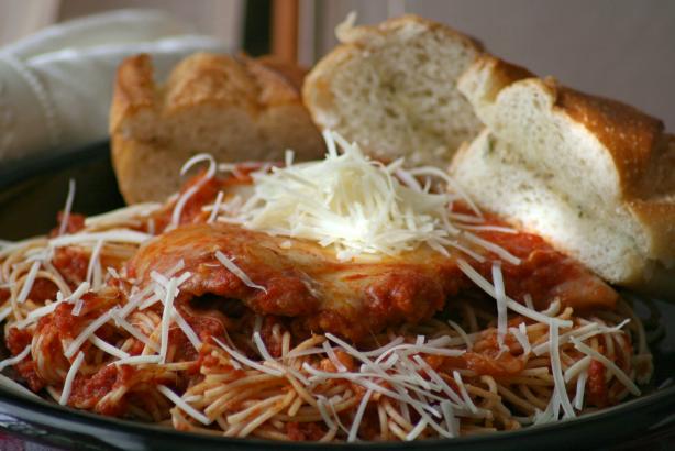 Skillet Parmesan Chicken. Photo by Wildflour