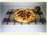 Rustic Nectarine and Raspberry Crostata With Cornmeal Crust. Recipe by Lisa Pizza