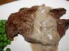 Bison Steaks With Mushroom Sauce. Recipe by The Wallaces