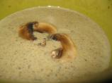 Creamy Mushroom & Roasted Onion Soup