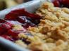 Our Gareth's Cherry and Coconut Crumble