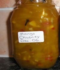 Rob's Mango and Chilli Chutney. Photo by robd16