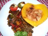 Acorn Squash With Apple Stuffing