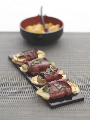 Halloumi and Smoked Venison. Photo by LP3000