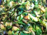 Shredded Brussels Sprouts & Scallions (Gourmet)