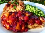 Skillet Spiced Cranberry Chicken