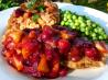 Skillet Spiced Cranberry Chicken. Recipe by BecR