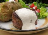 Bacon-Wrapped Filet Mignon With Horseradish Sauce